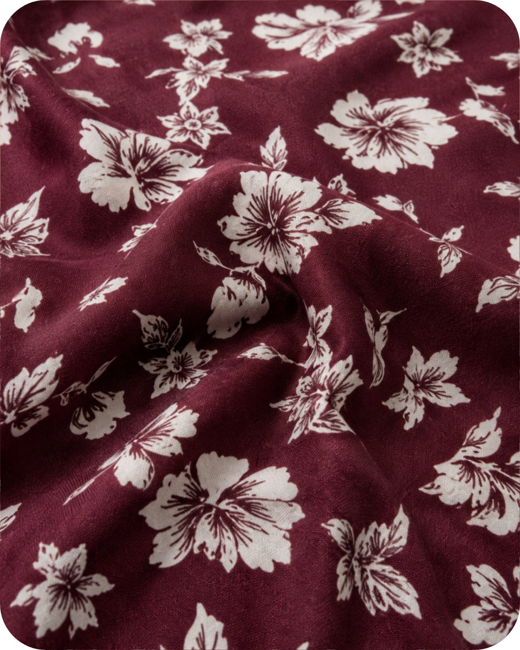 Elegant Maroon Floral Print Kurti for Women